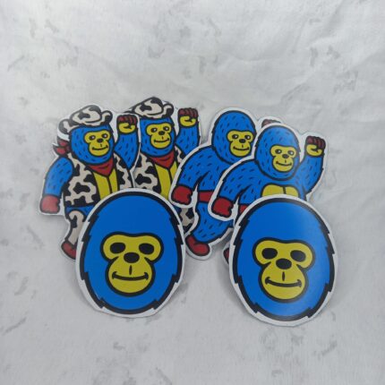 Sticker, Cara, Clásico y Vaquerito Que Moniito